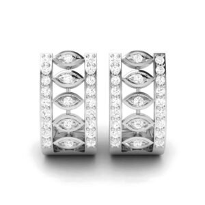 Ribbon Glimmer Hoops