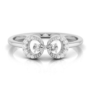Sterling Diamond Ring