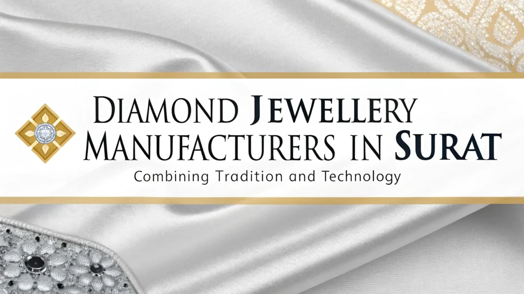 Diamond Jewellery Manufacturers in Surat - Combining Tradition and Technology