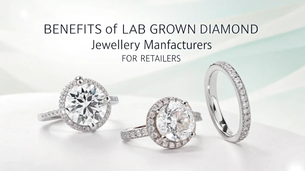 Benefits of Lab Grown Diamond Jewellery Manufacturers for Retailers