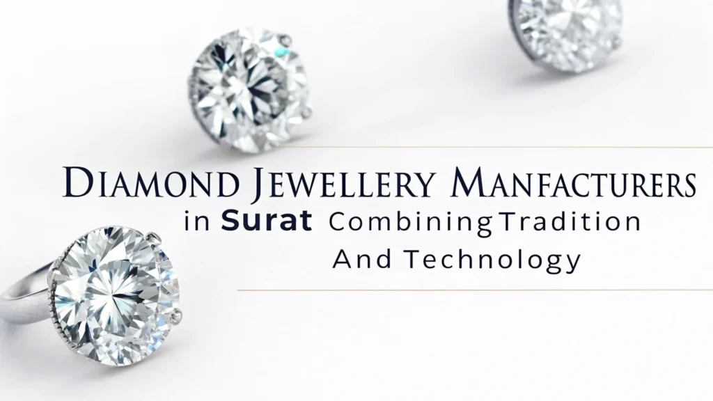 Diamond Jewellery Manufacturers in Surat - Combining Tradition and Technology